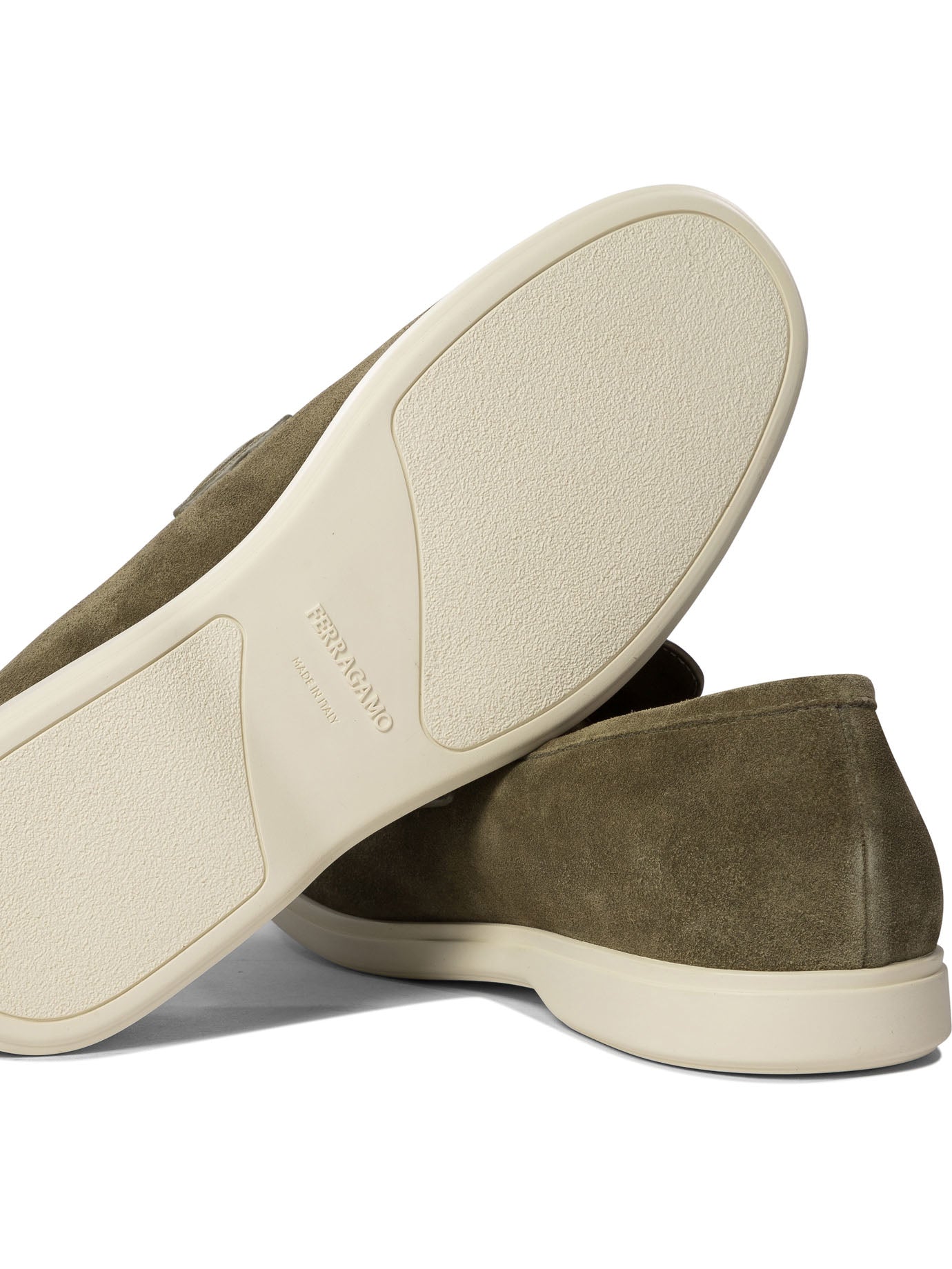 Ferragamo Luxury Suede Loafers for Men