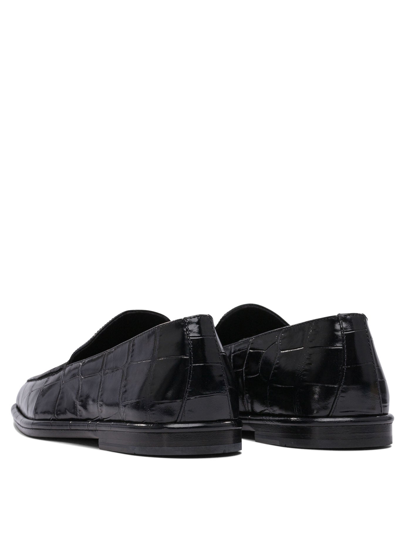 Ferragamo Elegant Leather Loafers for Men
