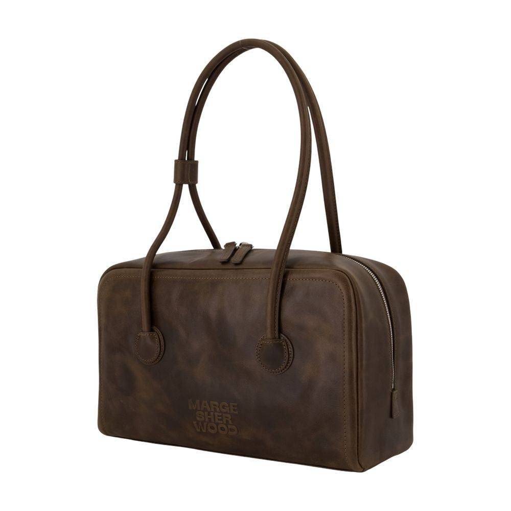 MARGESHERWOOD Soft Boston Shoulder Handbag