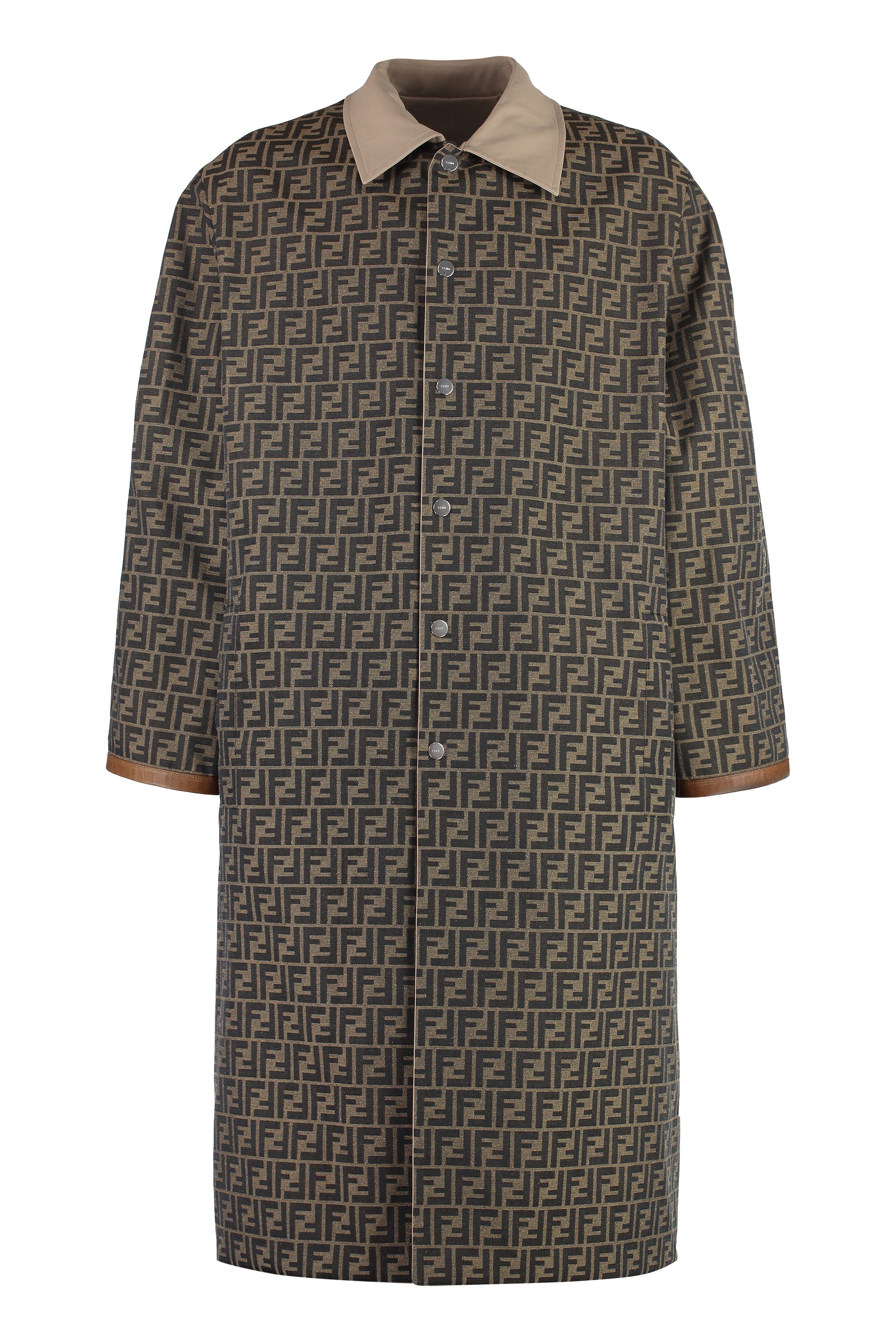 FENDI Reversible Cotton Trench Jacket for Men – FW23