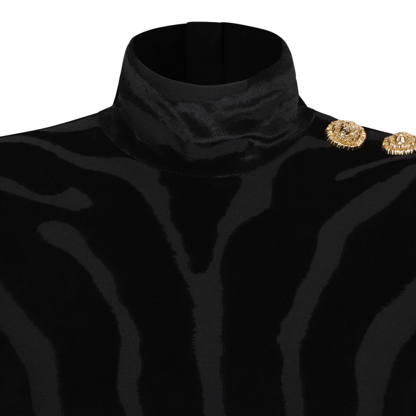 BALMAIN Elegant Viscose-Blend Mini Dress for Women