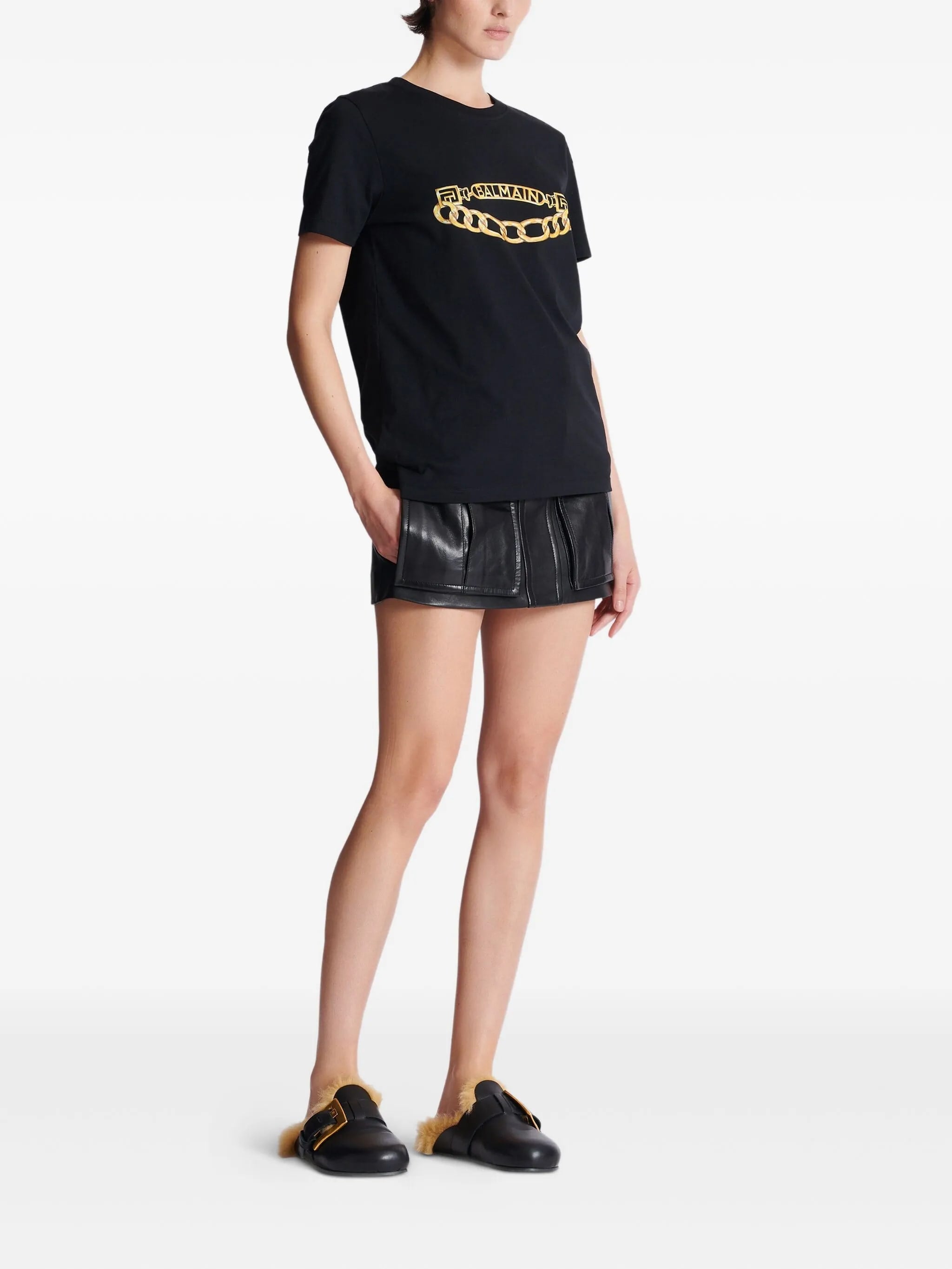 BALMAIN Classic Short Sleeve T-Shirt