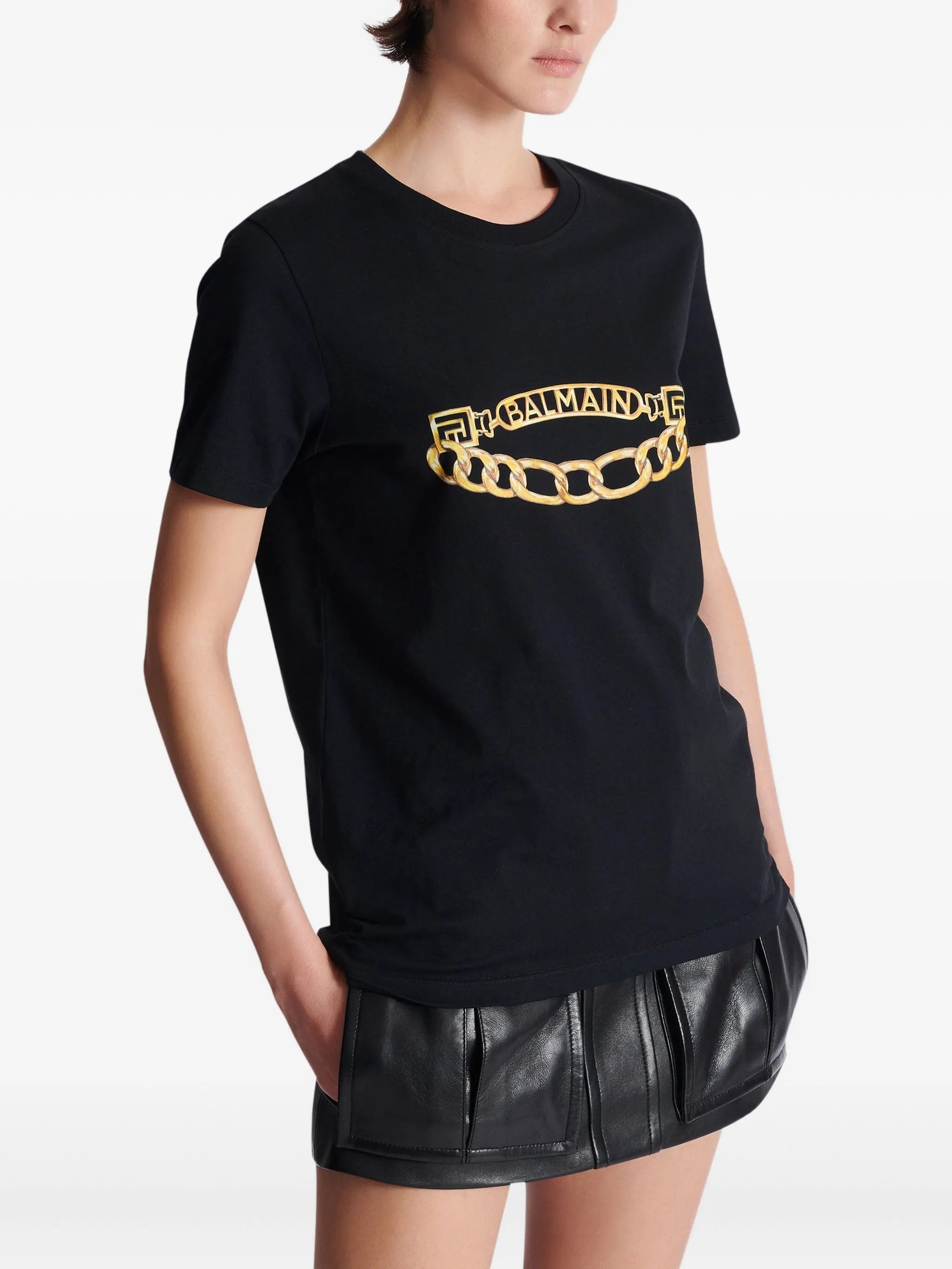 BALMAIN Classic Short Sleeve T-Shirt