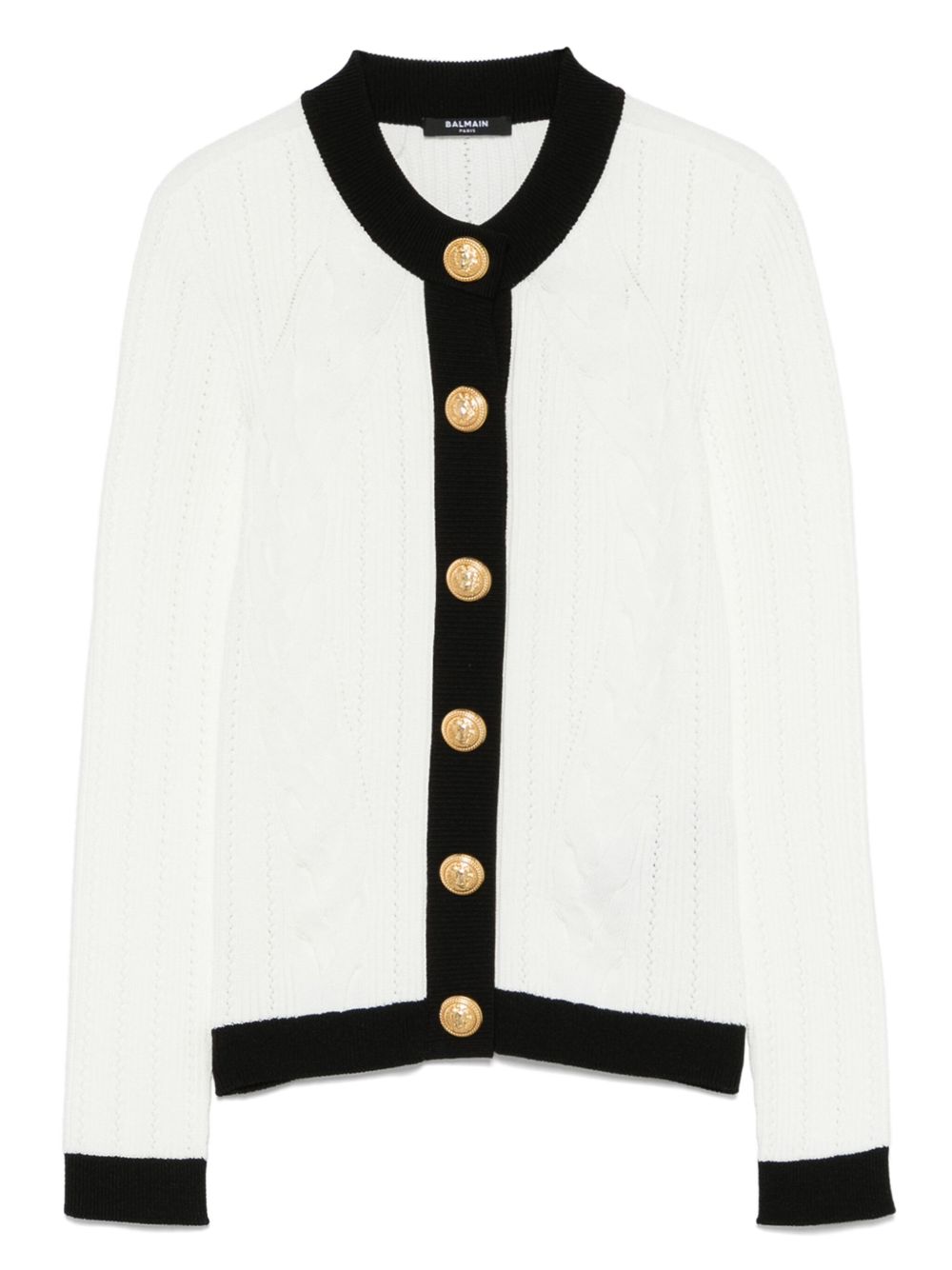 BALMAIN Womens Viscose Blend Cardigan