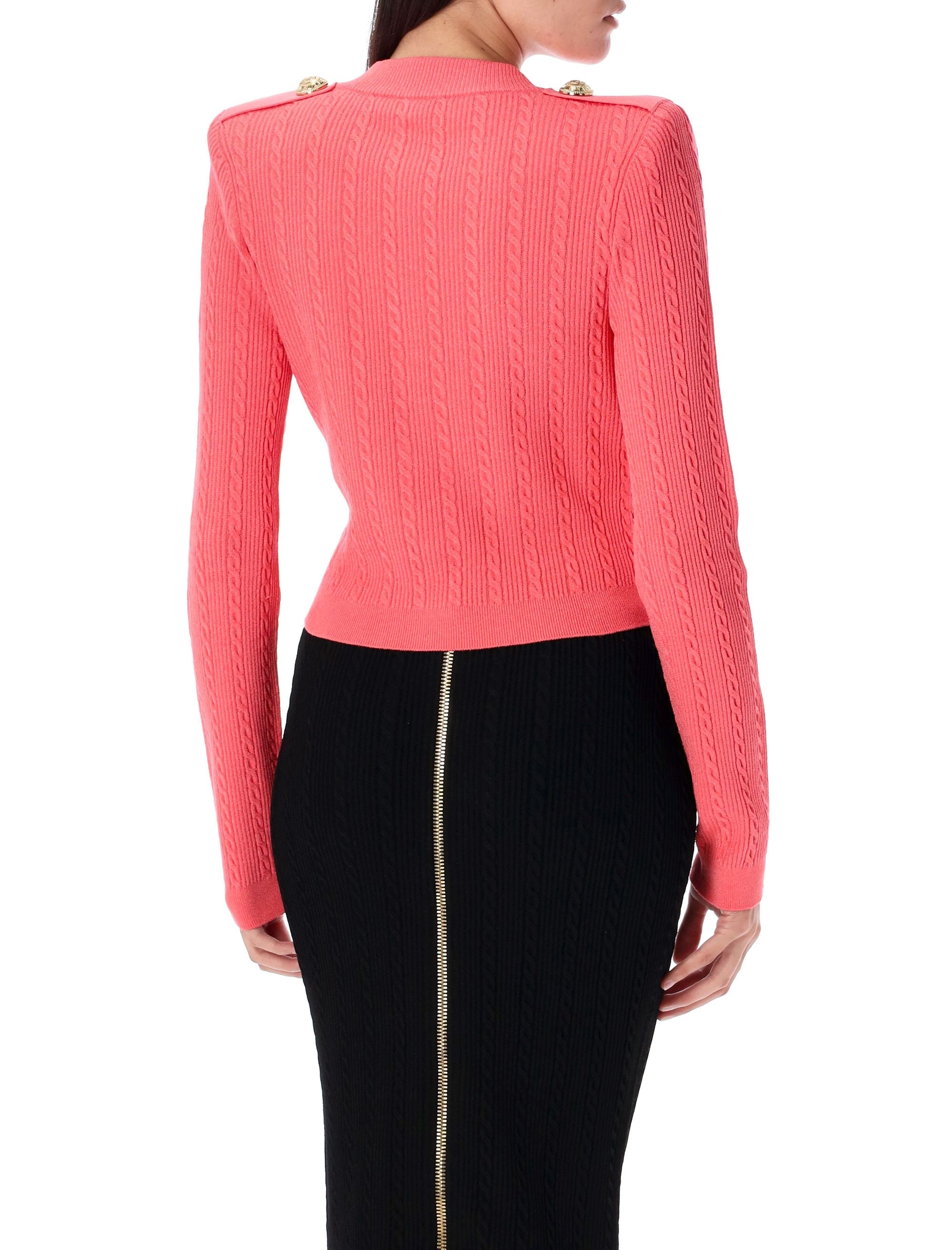 BALMAIN V-Necked Cardigan for Women