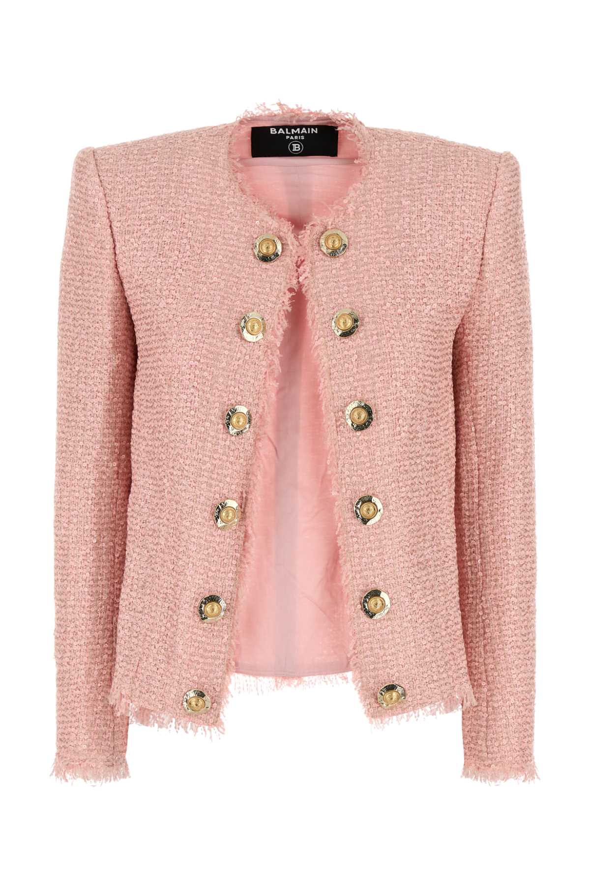 BALMAIN Tweed Blazer for Women - FW25 Collection