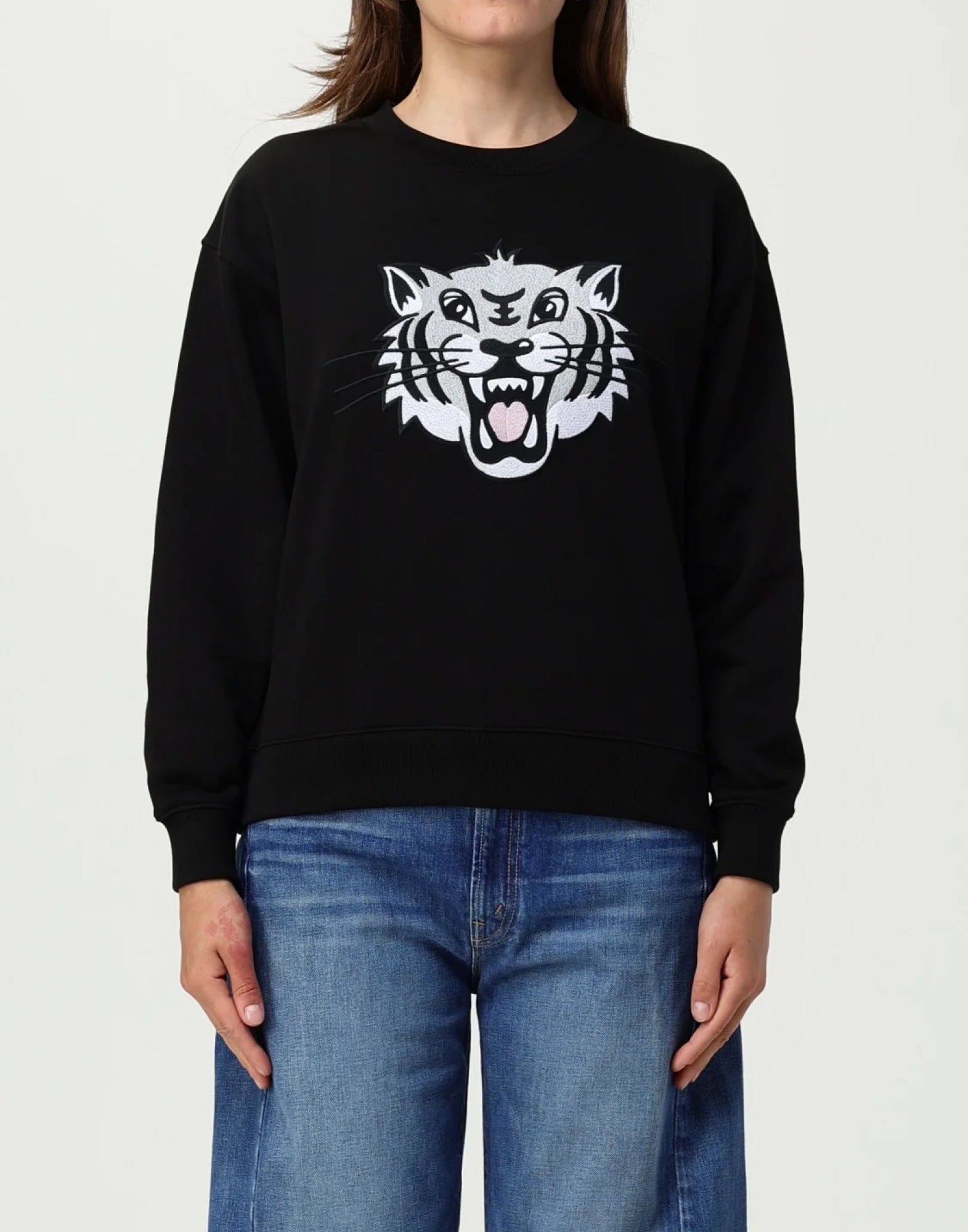 KENZO Happy Tiger Logo Sweatshirt - Women's