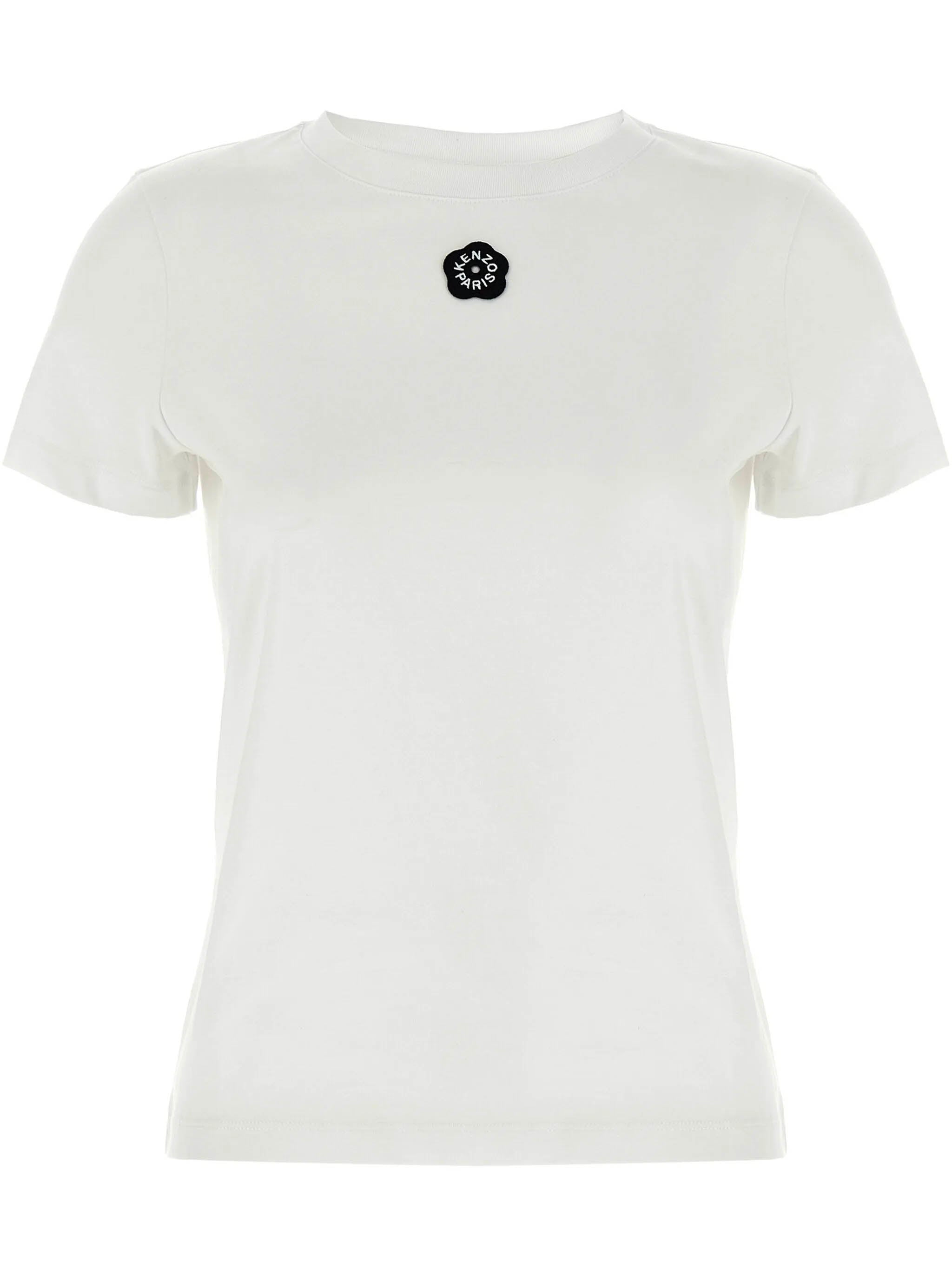 KENZO Boke Flower 2.0 Embroidered Crewneck T-Shirt - Size S