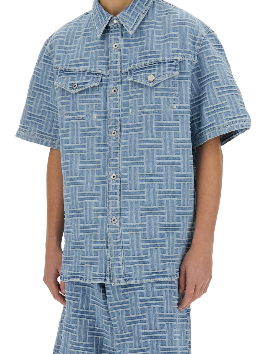 KENZO Oversized Denim Shirt - M