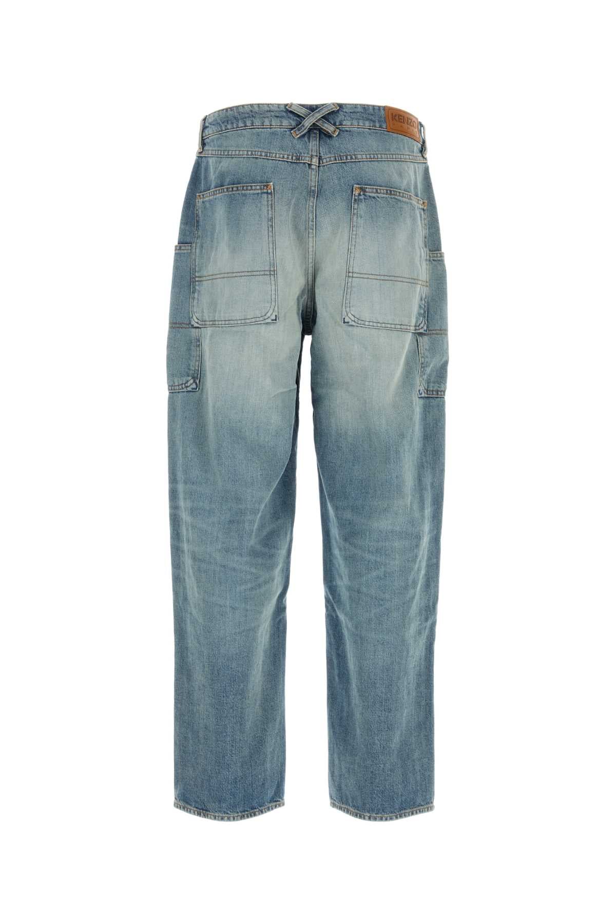 KENZO Cargo Monkey Fit Jeans for Men