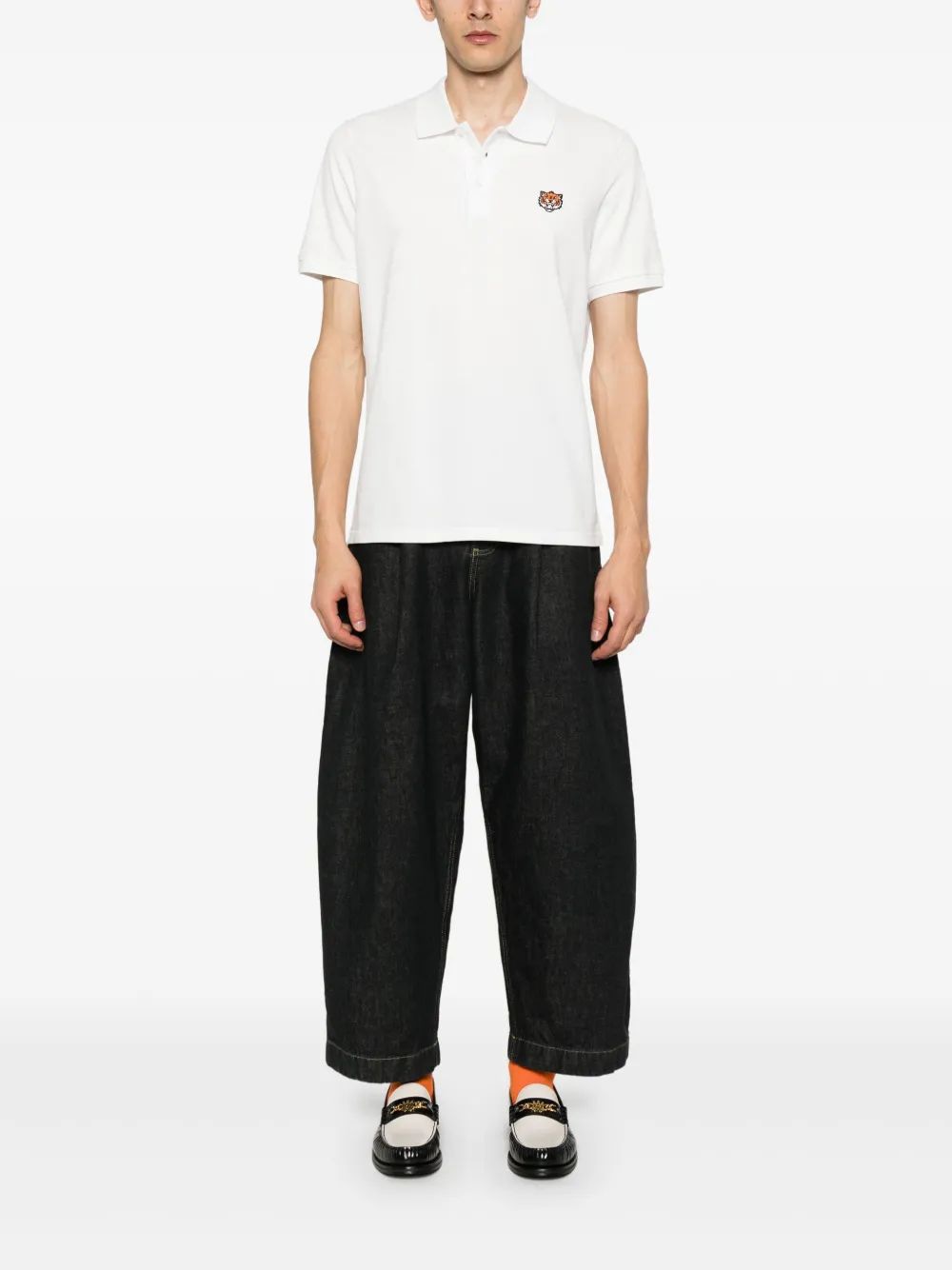 KENZO Happy Tiger Polo Shirt - Size M