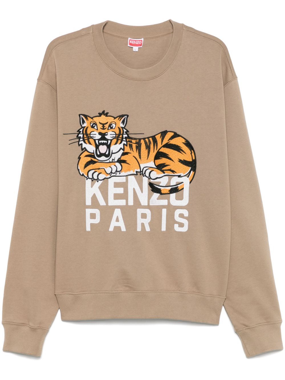 KENZO Happy Tiger Crew Neck Sweatshirt