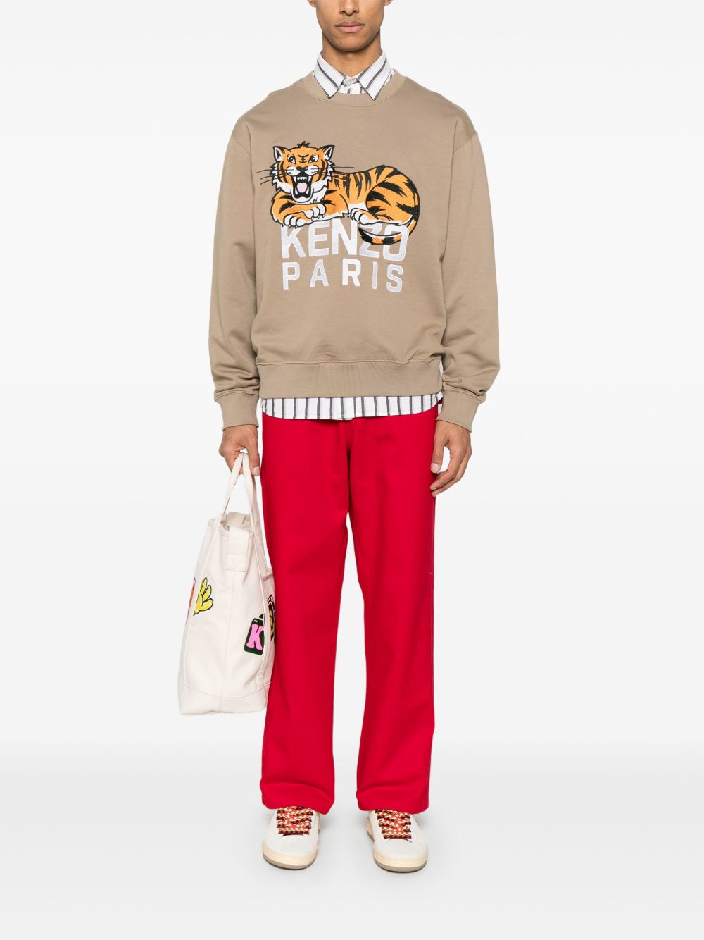 KENZO Happy Tiger Crew Neck Sweatshirt