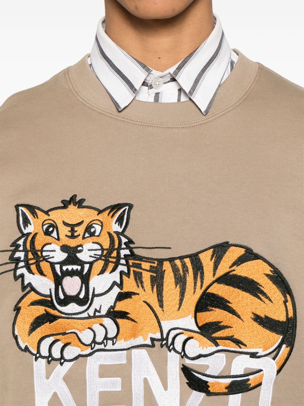 KENZO Happy Tiger Crew Neck Sweatshirt