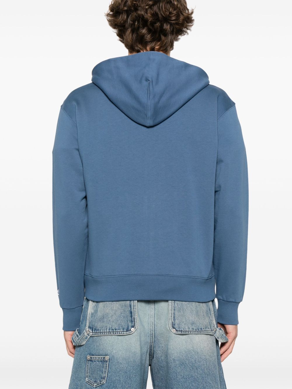 KENZO Cozy 100% Cotton Zip-Up Sweater for Men