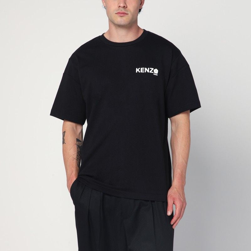 KENZO Men's Cotton T-Shirt with Logo