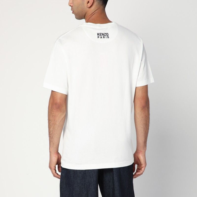 KENZO Classic Cotton T-Shirt with Logo Patch