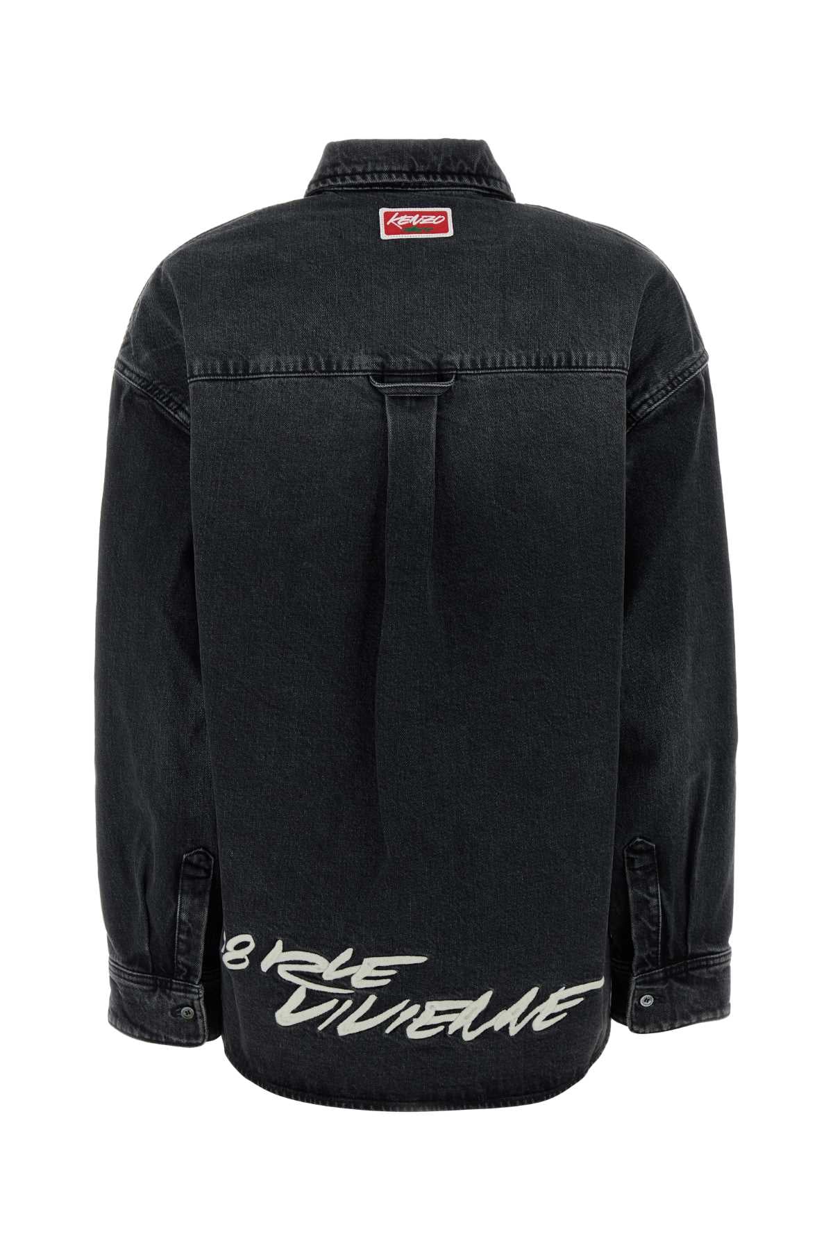 KENZO Stretch Denim Workwear Shirt for Women