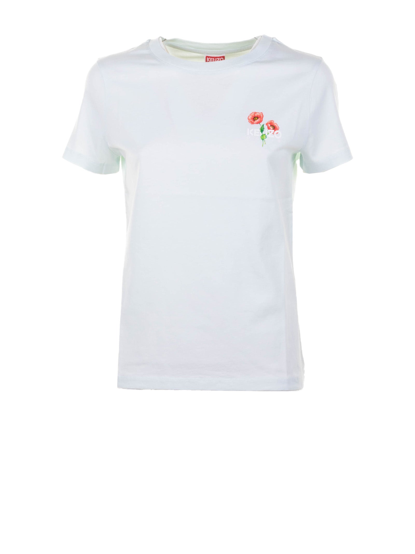 KENZO Floral Print T-Shirt for Women - FW25 Collection