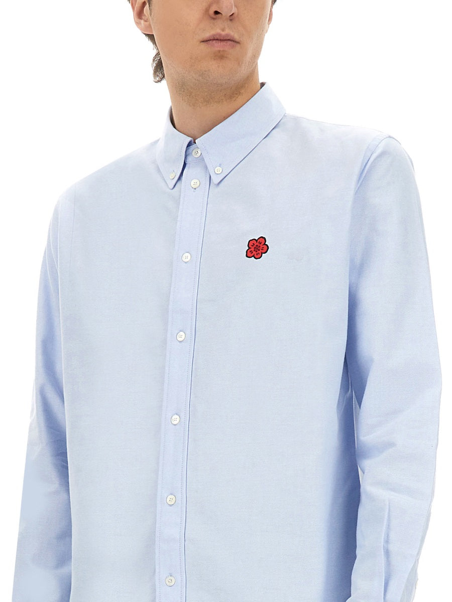 KENZO Premium Cotton Shirt for Men - FW25 Collection