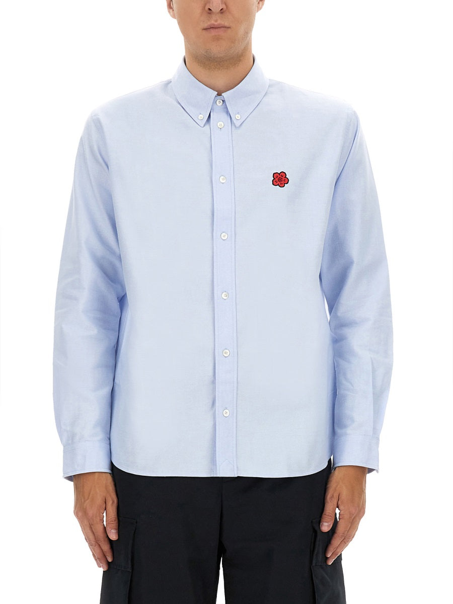 KENZO Premium Cotton Shirt for Men - FW25 Collection