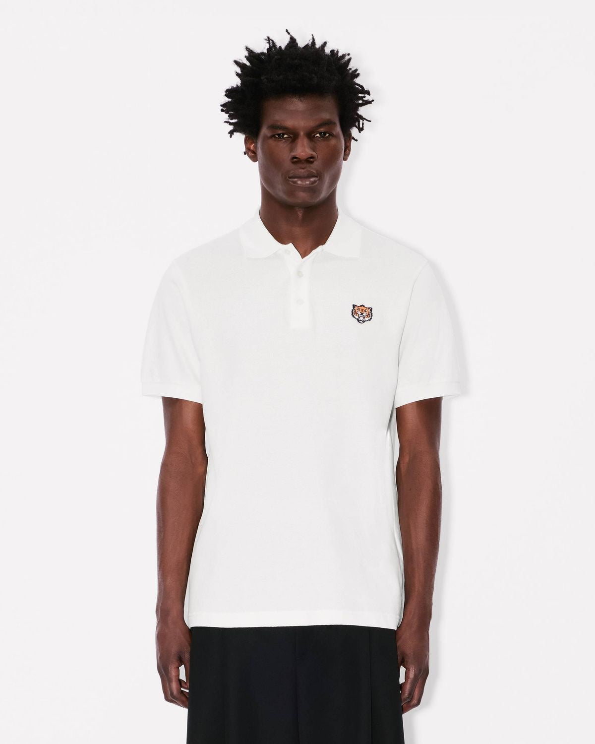 KENZO Classic Polo Shirt with Logo for Men