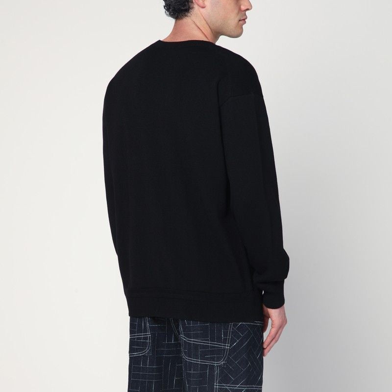 KENZO Wool Crew Neck Sweater for Men - FW25 Collection