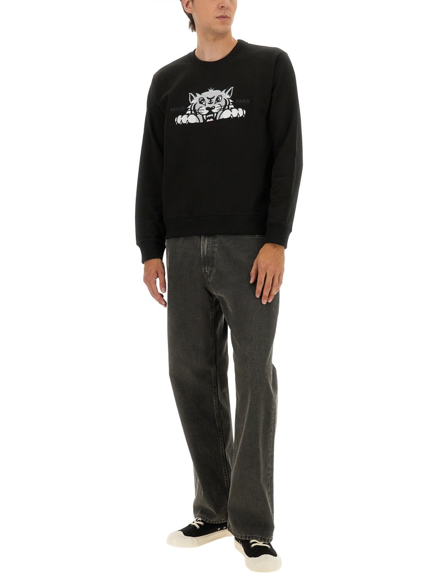 KENZO Cotton Sweatshirt for Men - FW25 Collection