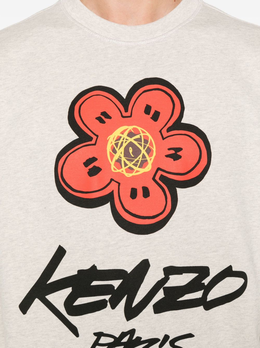 KENZO Printed Crewneck Sweatshirt - Size M