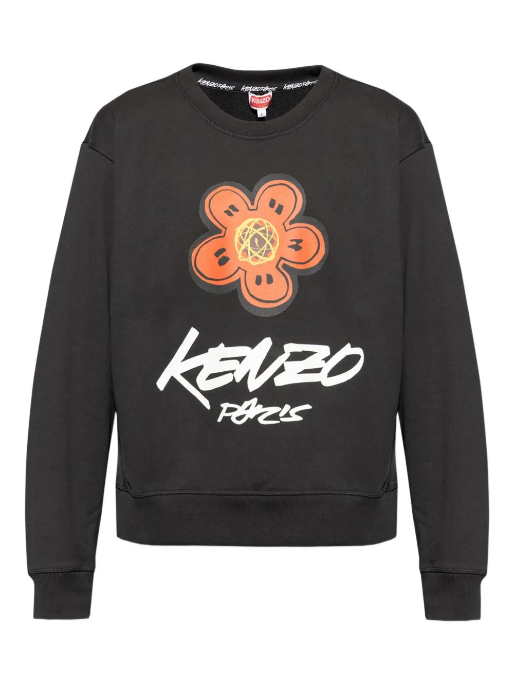 KENZO Printed Crewneck Sweatshirt - Size M