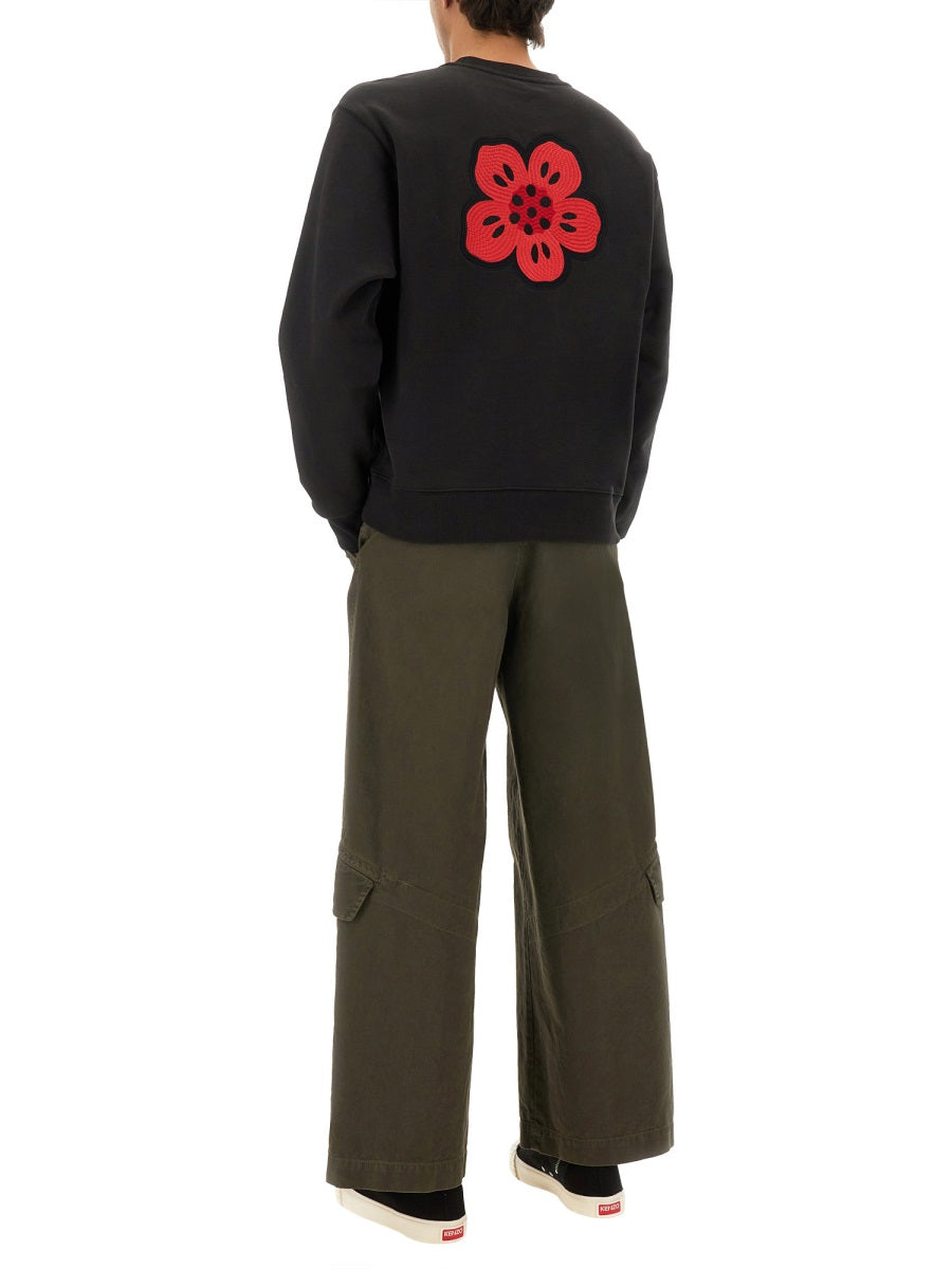 KENZO GOTS BOKE FLOWER CREWNECK SWEATSHIRT