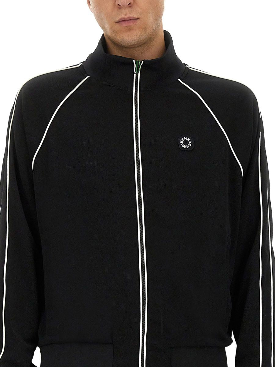 KENZO Zip-Up Track Sweatshirt for Men