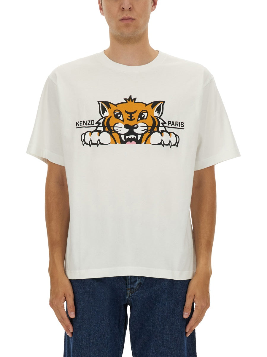 KENZO Classic Cotton T-Shirt for Men - Autumn/Winter 2025