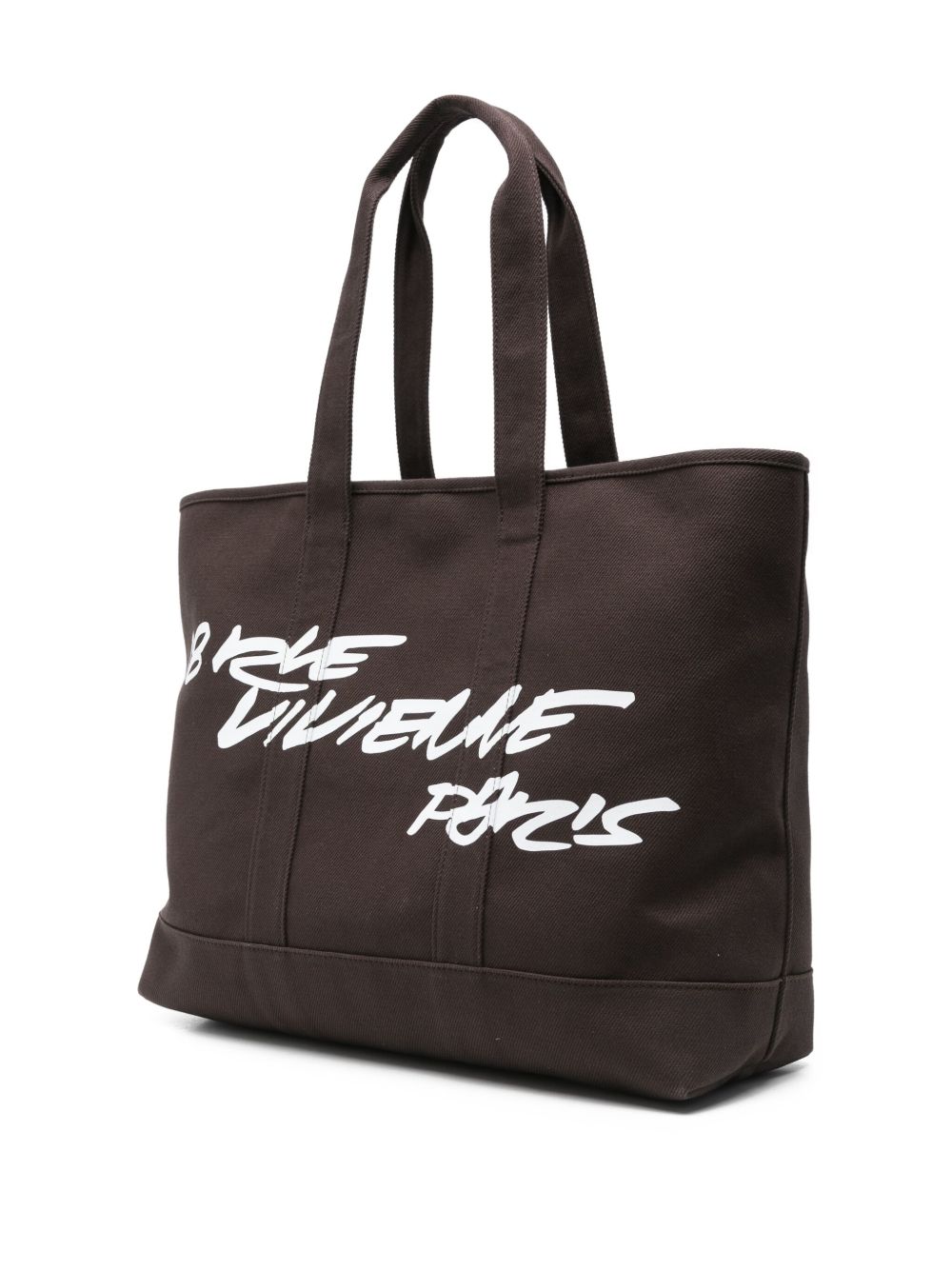 KENZO Logo Cotton Tote Handbag