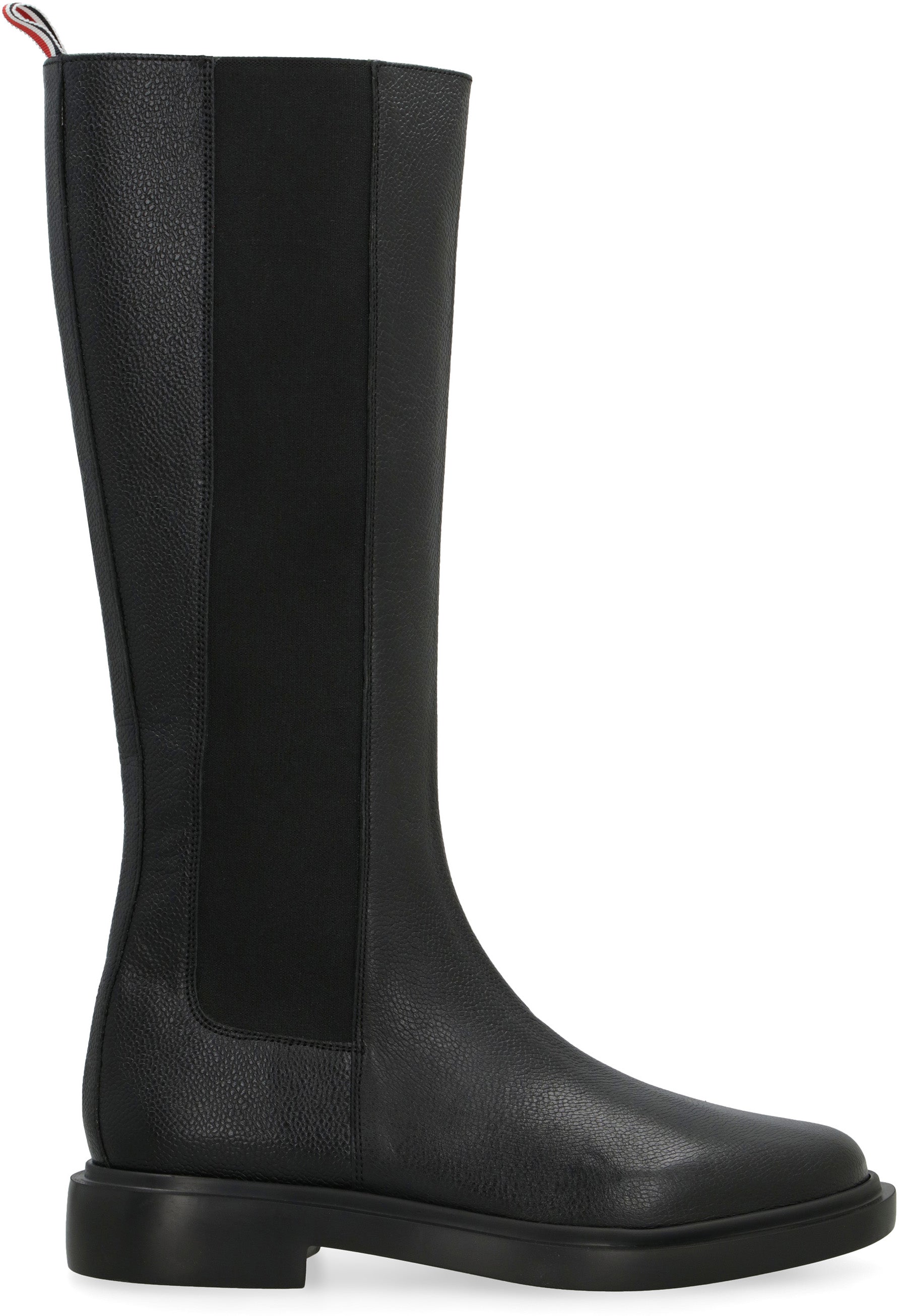 THOM BROWNE Chic Leather Boots for Women