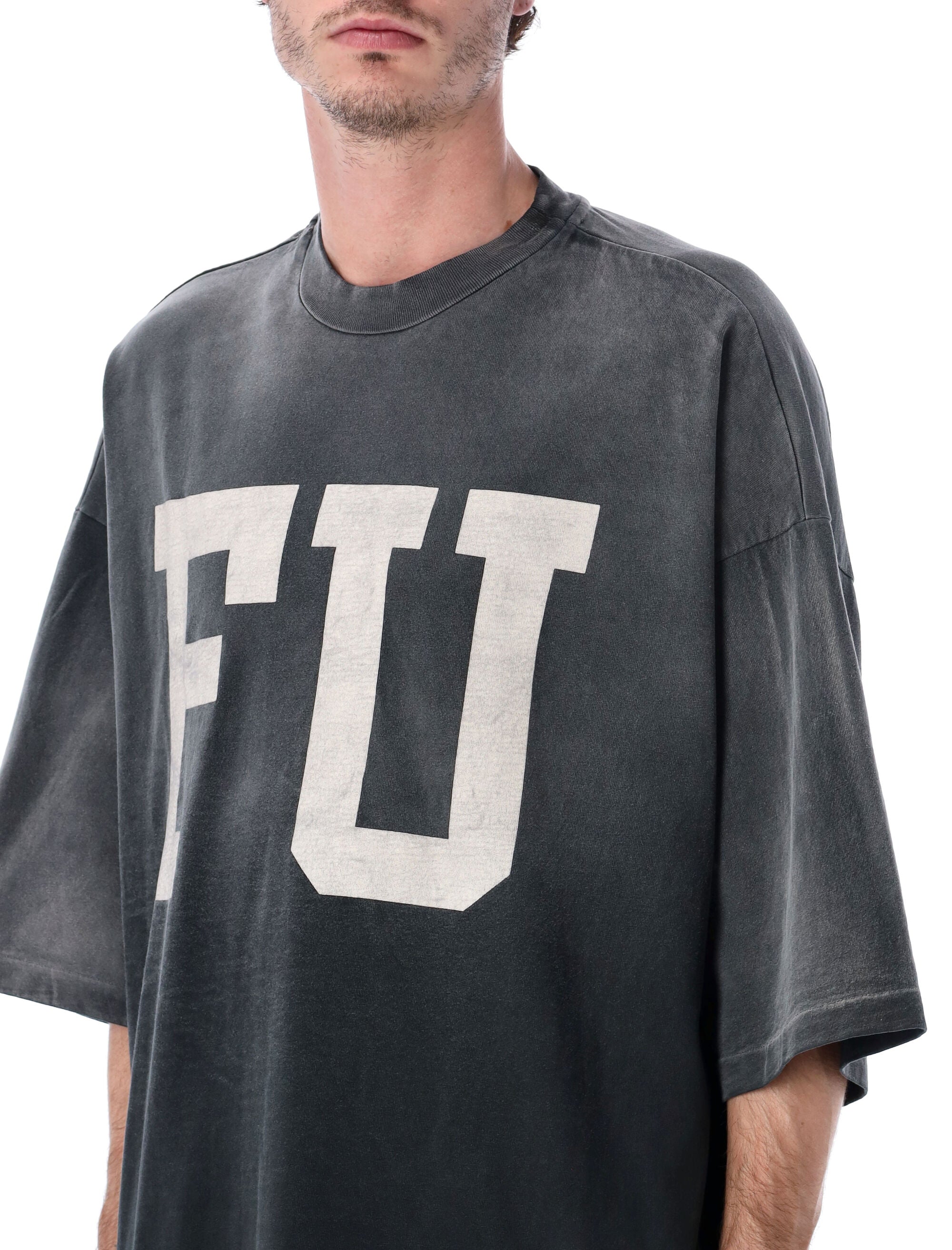 FEAR OF GOD Oversized Educational Graphic T-Shirt - Size L