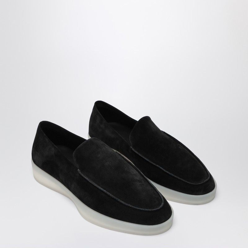 FEAR OF GOD Suede Loafers with Almond Toe and Rubber Sole