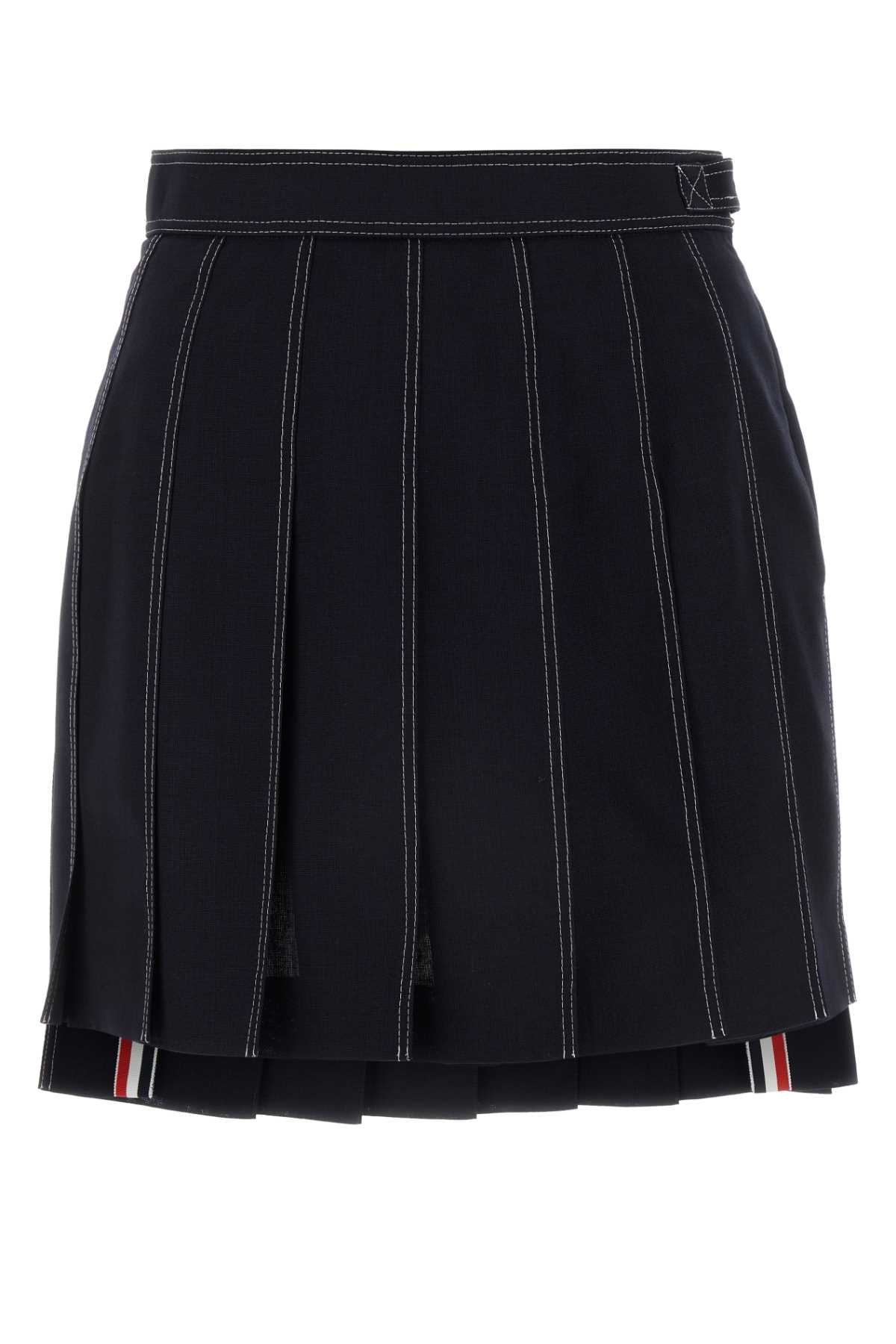 THOM BROWNE Wool Skirt