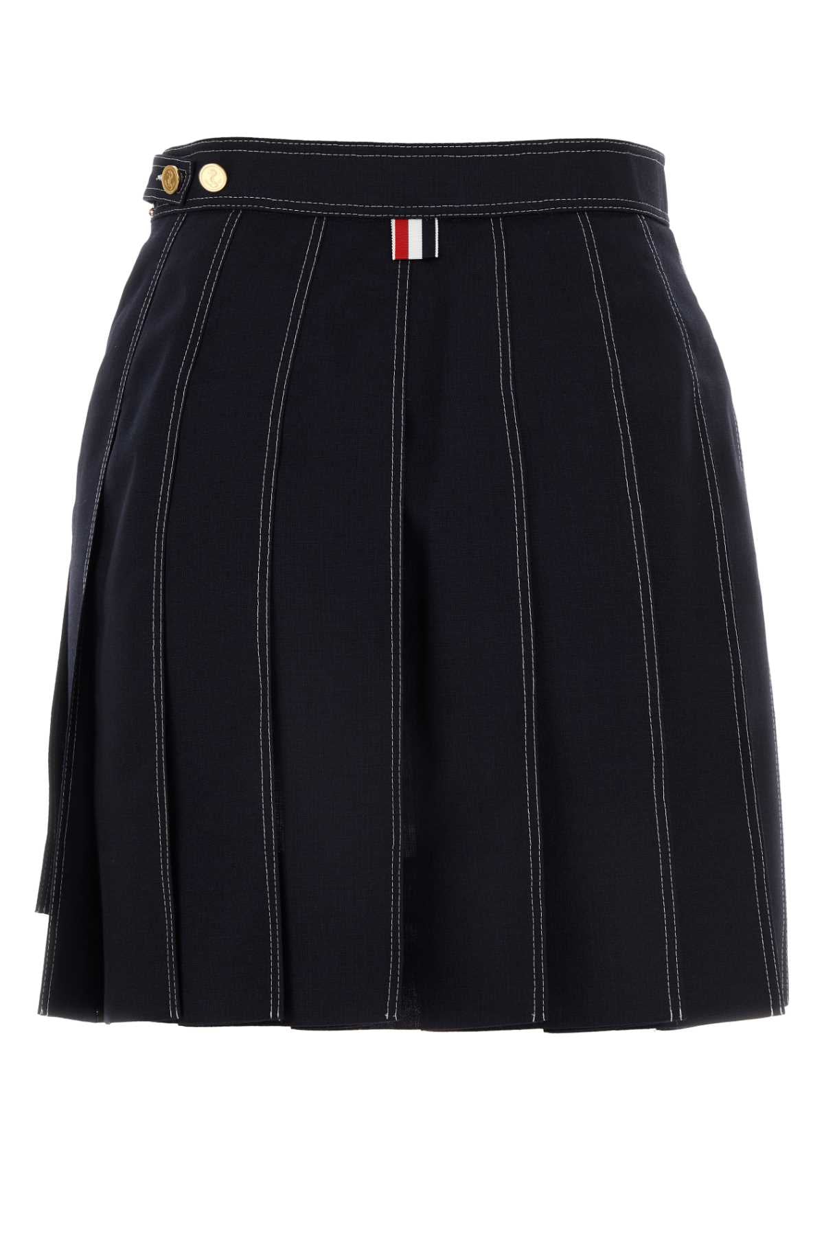 THOM BROWNE Wool Skirt