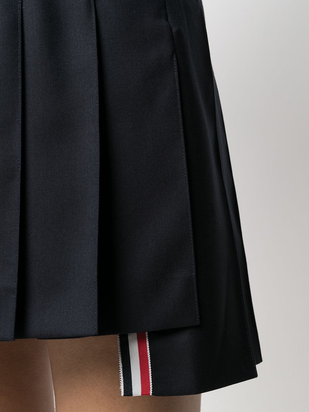 THOM BROWNE Wool Mini Skirt for Men - FW25 Collection