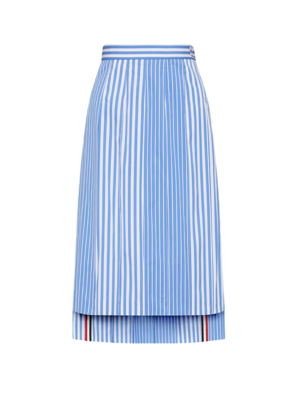 THOM BROWNE Pleated Mini Skirt