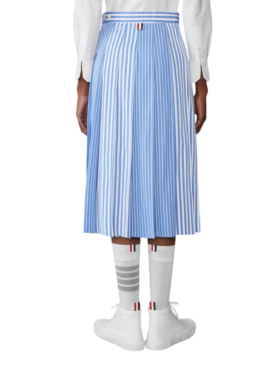 THOM BROWNE Pleated Mini Skirt