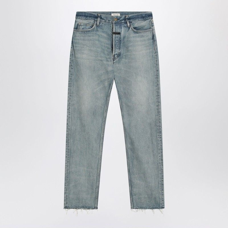 FEAR OF GOD Light Washed Mini Jeans