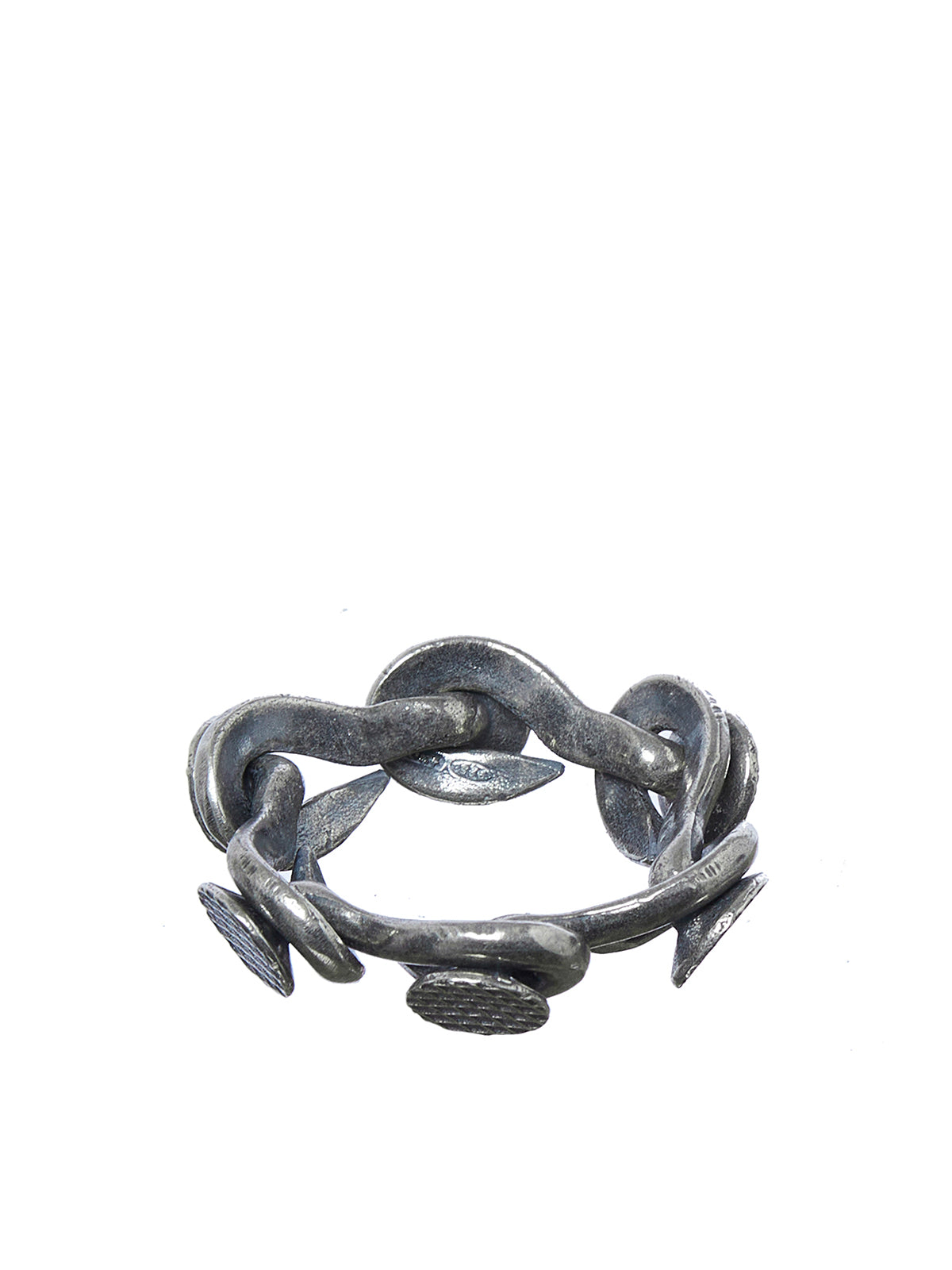 GUIDI Men's Silver Ring