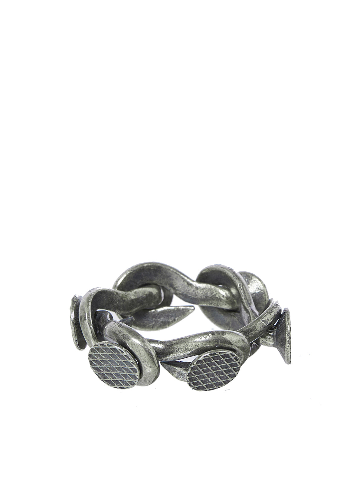 GUIDI Men's Silver Ring