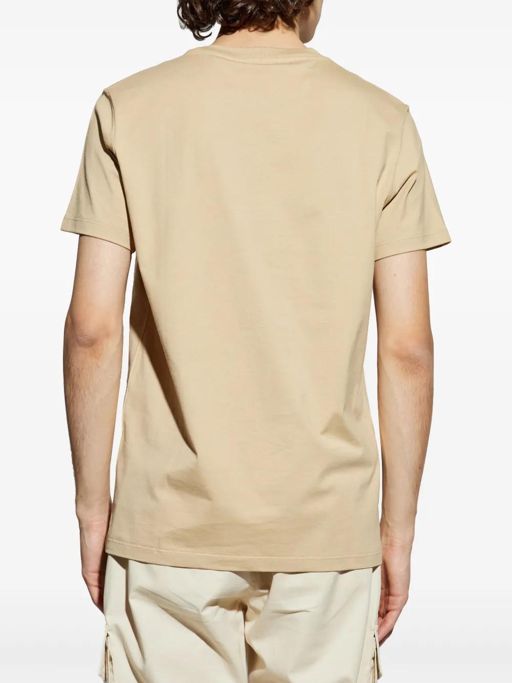 BALMAIN Logo-Printed Crew Neck Tee