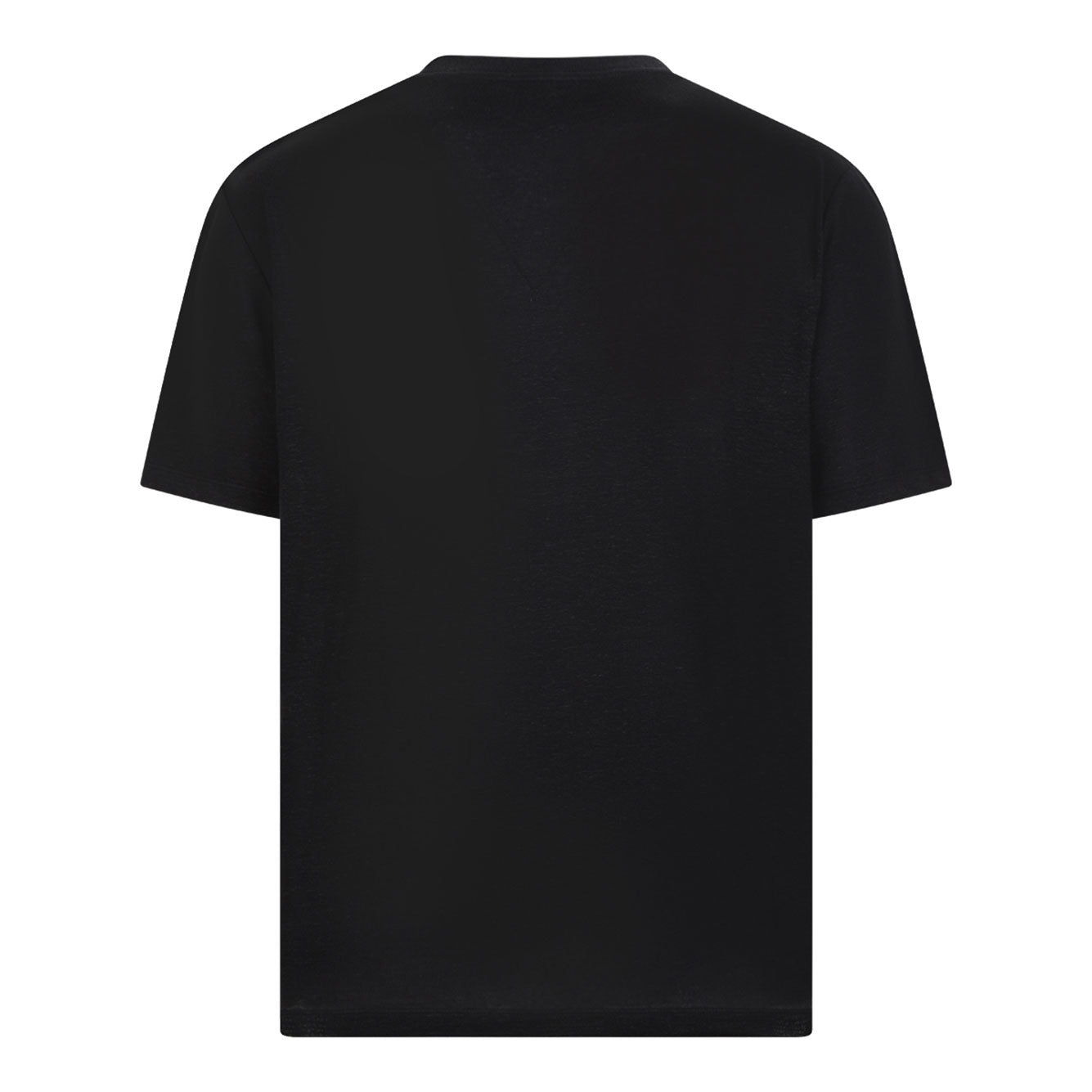 BALMAIN Linen-Blend T-Shirt for Men - FW25 Collection