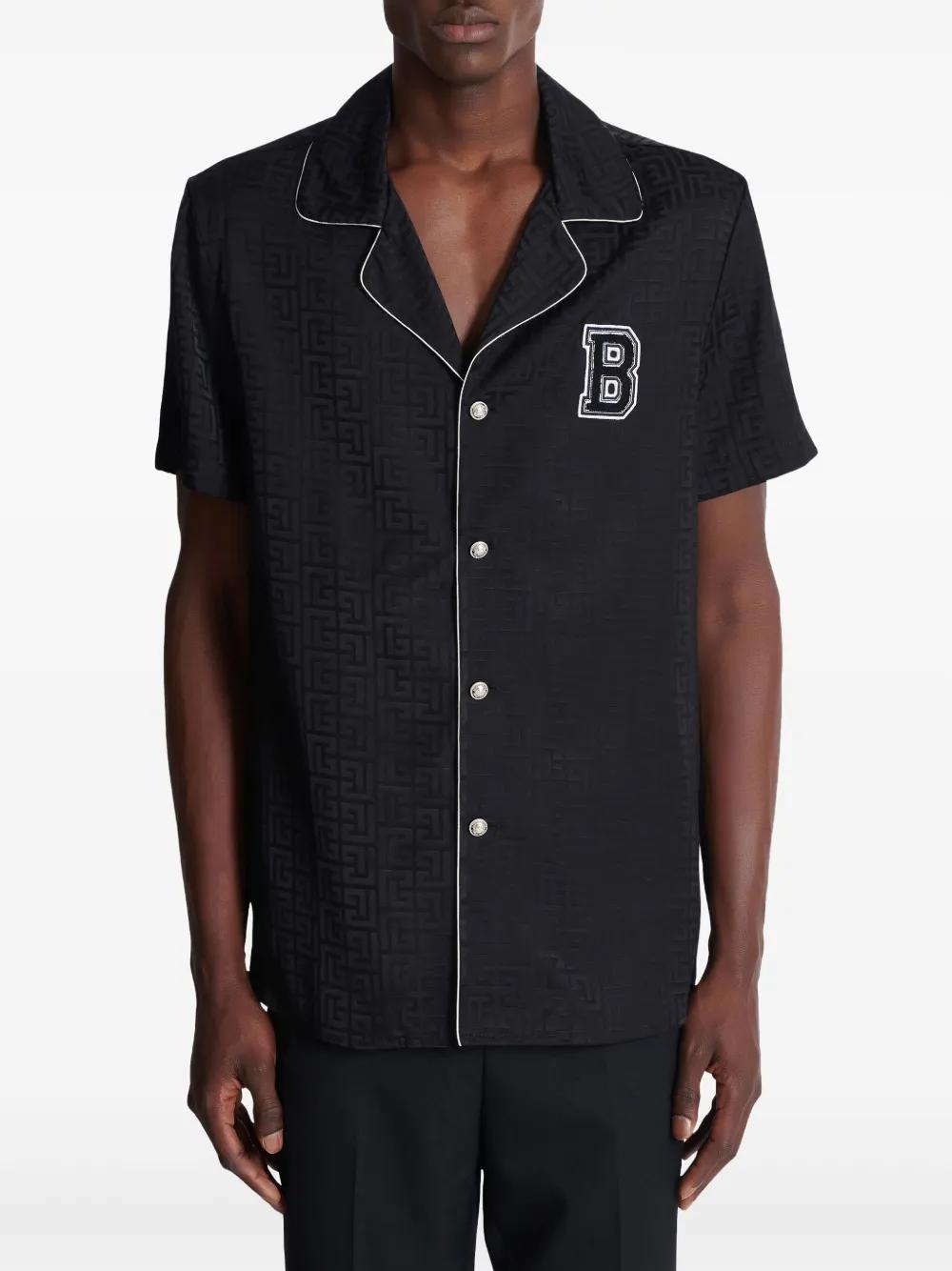 BALMAIN Varsity Pajama Shirt