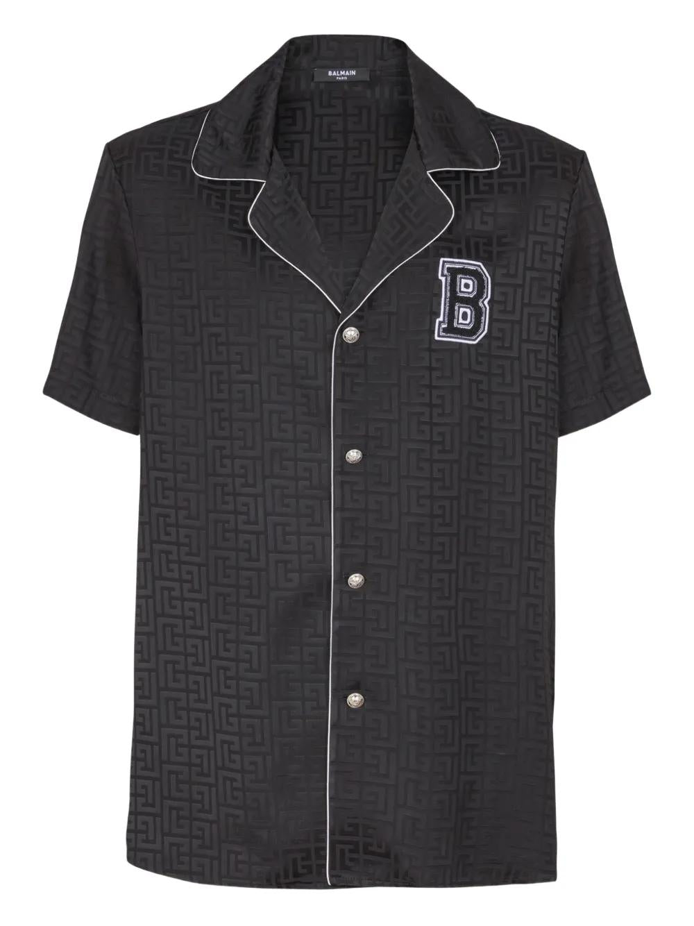 BALMAIN Varsity Pajama Shirt