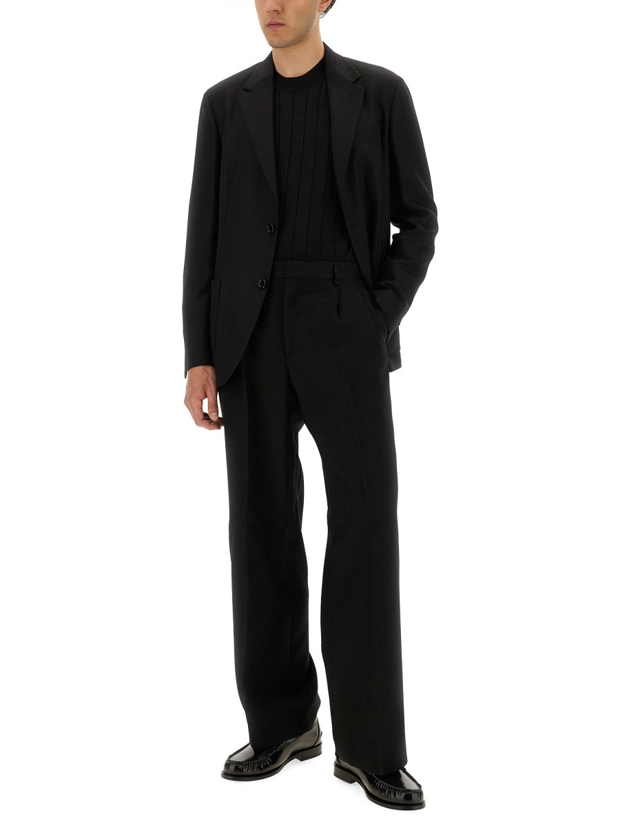 BALMAIN Silk Cotton Sweater for Men - Fall/Winter 2025